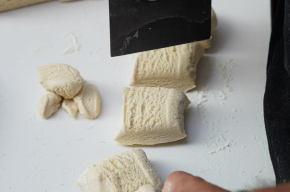 Une pâte travaillée avec soin